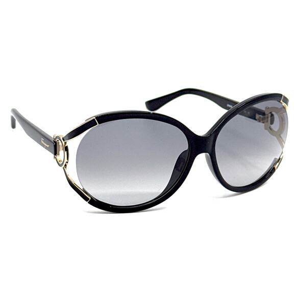 NEW!!! SALVATORE FERRAGAMO Sunglasses SF600S 001 Authentic - Picture 1 of 11